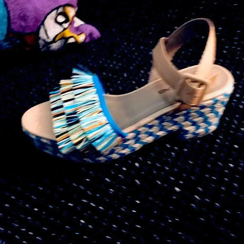 Donald Pilsner platform sandals, size 8. Brand new without box.